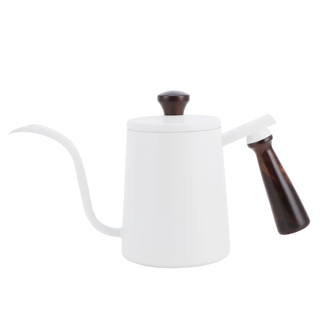 700-ml-kaffeekessel Mit Manuellem Filter Aus Edelstahl 304 Mit Langem Ausguss Und Holzgriff