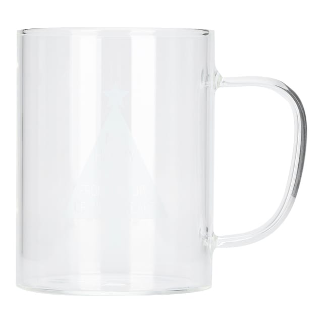 Klares Trinkglas Aus Borosilikatglas, 350 Ml, Mit Henkel, Für Kaffee, Tee, Latte, Büro, Küche, 8 X 10,5 Cm, 227 G, 1 Stück