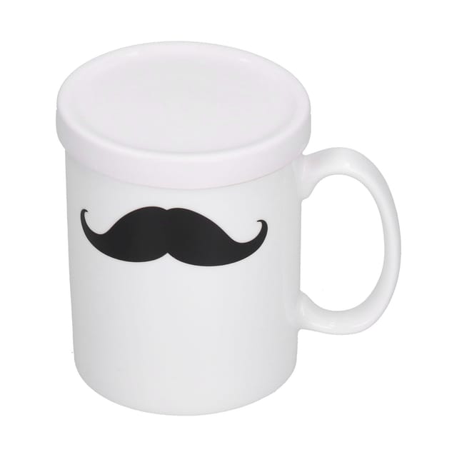 Farbwechselnder Keramik-kaffeebecher Mit Deckel, 300 Ml, Für Zuhause, Büro, Club, Hochzeit