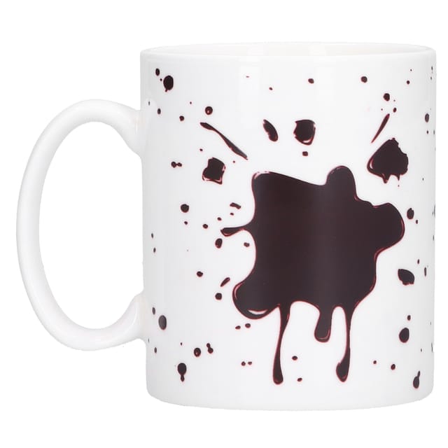 Handbemalte Keramiktasse Mit Palmenmotiv, Farbwechsel Bei 70 °c, 300 Ml, 7,8 X 9,3 Cm, Für Zuhause, Büro, Hochzeiten, Clubs