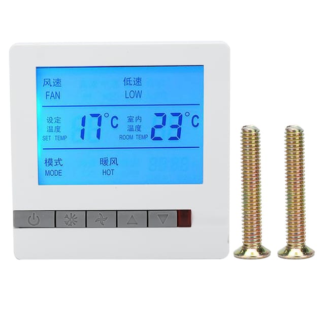Intelligenter Digitaler Thermostat Für Klimaanlagen, Lcd-bildschirm, Temperaturregler, Ac180-260v