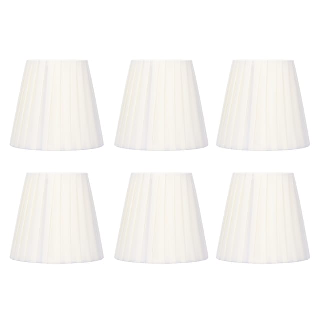 6er-set Stofflampenschirme Für Kristalllüster Und Wandleuchten, Schlichte Moderne Dekoration, Wohnaccessoires