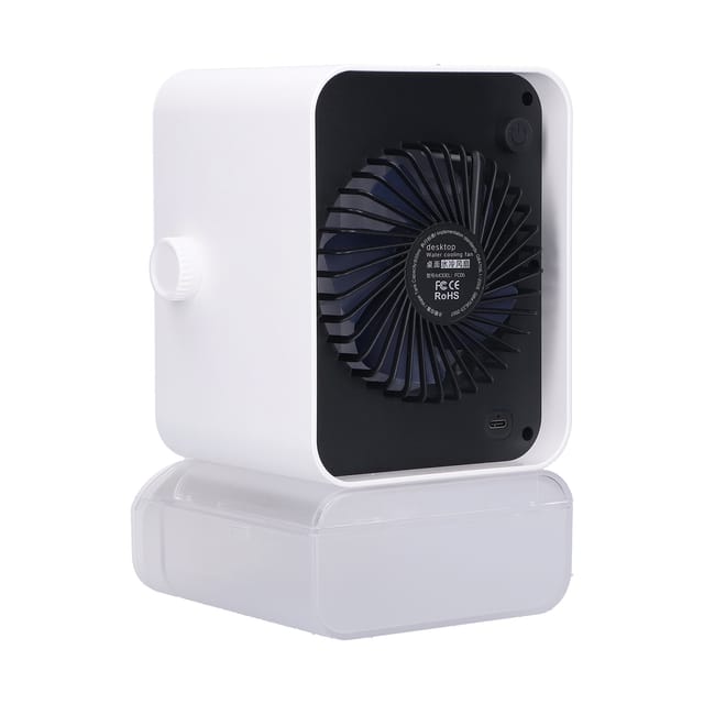 Abnehmbarer Tischventilator, Kleiner Usb-sprühnebelkühler Für Zuhause