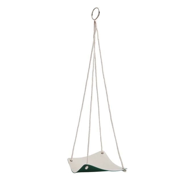 20 Cm Langer Pflanzenhänger Aus Grünem Baumwollseil Und Pu-leder, Zur Wandmontage Im Innen- Und Außenbereich Für Garten Oder Terrasse