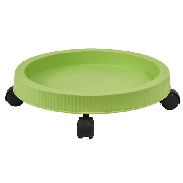 360° Drehbares Pflanzenrad, 24 Cm, Rollfuß Für Blumentöpfe Im Innen- Und Außenbereich