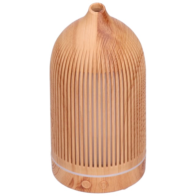 200-ml-miniatur-luftbefeuchter Mit Led-beleuchtung Und Aromadiffusor, 5-v-usb-anschluss, Helle Holzoptik