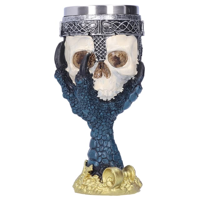 Edelstahl- Und Kunstharzbecher Für Bier, Whisky, Wein, Bardekoration, Partys, Halloween, Zuhause, 18 X 7 Cm
