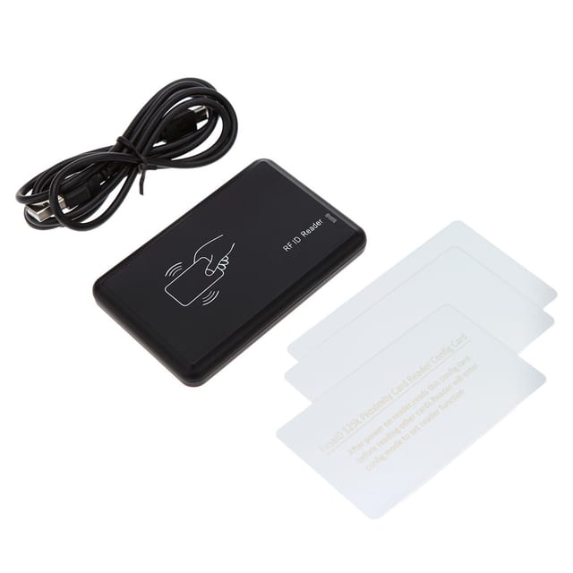 125-khz-usb-kontaktloses Rfid-kartenlesegerät Mit Konfigurierbarem Id-leser Und Em-näherungssensor Für Die Zutrittskontrolle