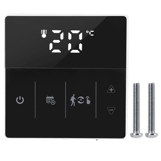 Hy609wifi-we Ww Wandthermostat Für Heizung, Temperaturregler 110-250v (schwarz)