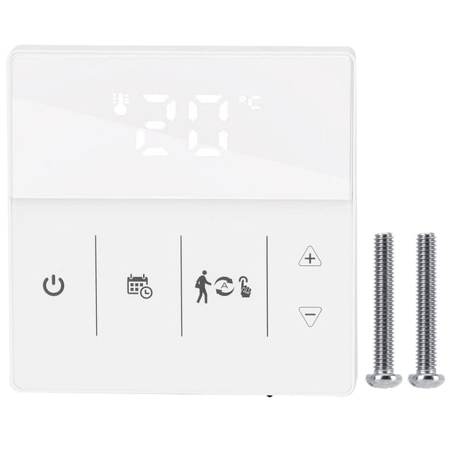 Hy609wifi-we Ww Wandthermostat Für Heizung, Temperaturregler 110-250v (weiß)