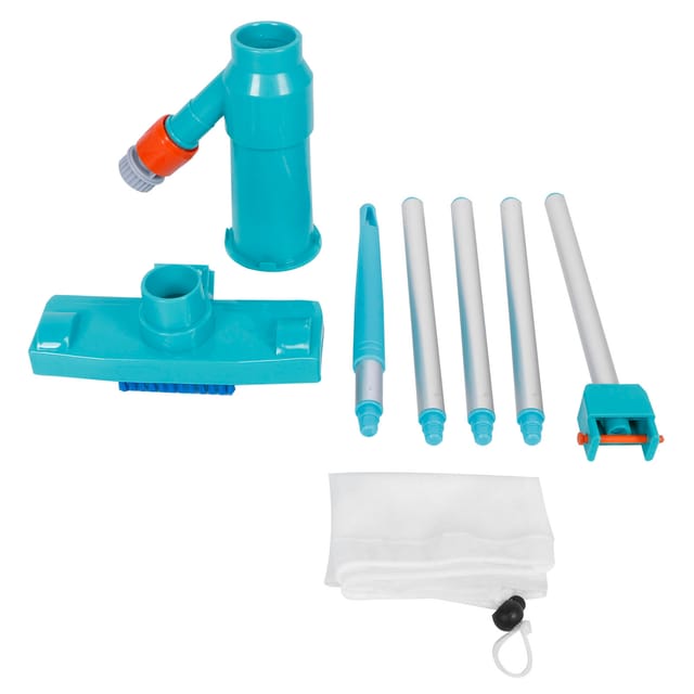 Tragbares Pool-staubsauger-set Zur Reinigung Von Pools, Whirlpools, Springbrunnen Und Teichen