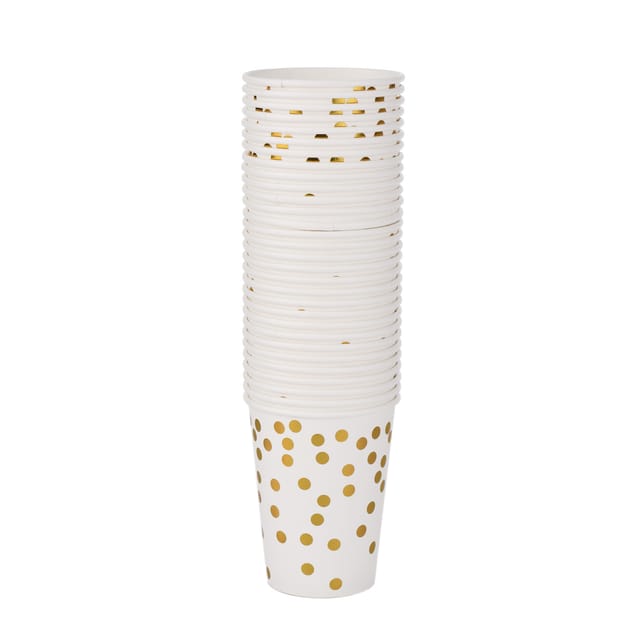 Set Aus 139 Teilen Papiergeschirr, Darunter Pappbecher, Teller, Servietten, Strohhalme, Tischdecke Und Popcornboxen Aus Papier Für Hochzeiten, Geburtstage Und Empfänge.