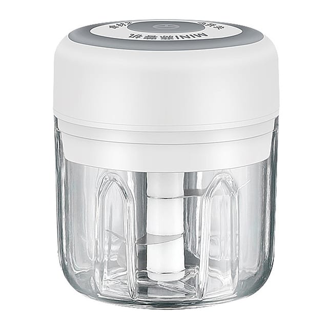 Mini-knoblauchschneider, Kabellos, Usb-aufladbar, Zur Zubereitung Von Gemüse Und Obst, 250 Ml, Küchenzubehör