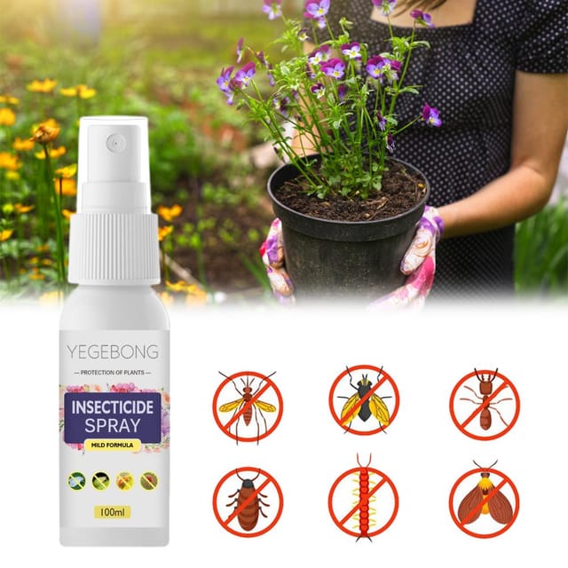 Insektenschutzspray Für Topfpflanzen, Blumen Und Spinnen