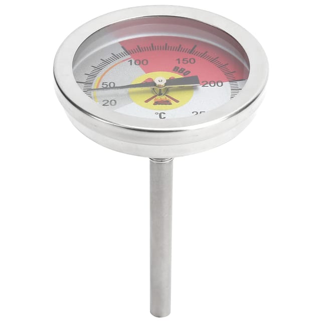 Ofenthermometer Aus Edelstahl 0-250°c Mit Nadeltemperaturanzeige Für Herdplatten