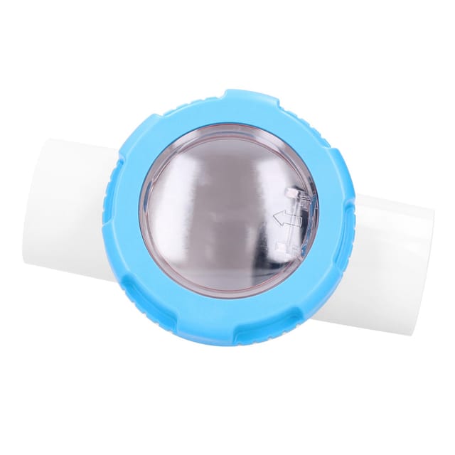 2-zoll-rückschlagventil, Transparent, Ohne Rückfluss, Für Schwimmbecken, Schlauchzubehör, Einwegventil