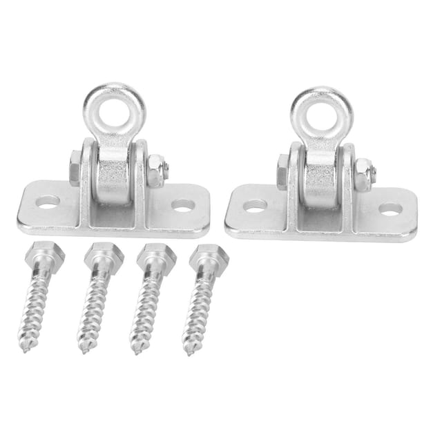 Sets Schwenkbarer Montagehalterungen Aus Eisen Für Hängematten, Hängesessel, Haken, Montageplatten Und Zubehör