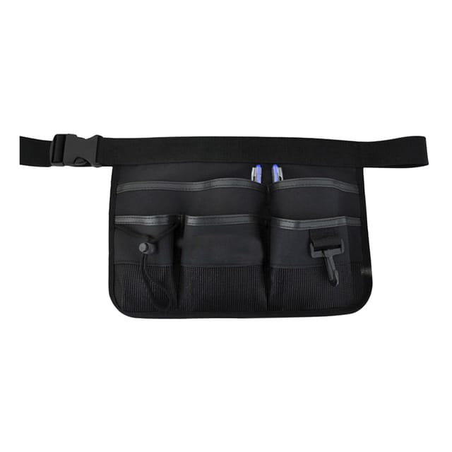 Luxuriöser Gartengerätegürtel Mit Schürzenartigen Hüfttaschen, Gartengerätetasche Aus 600d Oxford-canvas Für Die Aufbewahrung Zu Hause Sowie Für Garten- Und Rasenarbeiten.