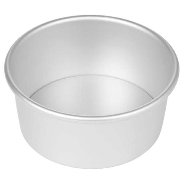 Set Mit 5 Runden Kuchenformen Aus Aluminiumlegierung Für Biskuitkuchen, Käsekuchen, Pudding Und Mousse Mit Herausnehmbarem Boden