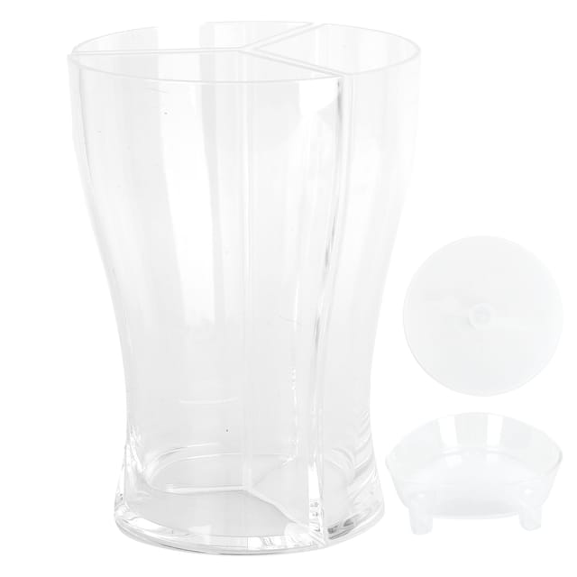 Vielseitiges Acryl-bierglas Für Alkoholische Getränke, Aperitifs, Partys, Geburtstage, Mit Ständer Und Tablett