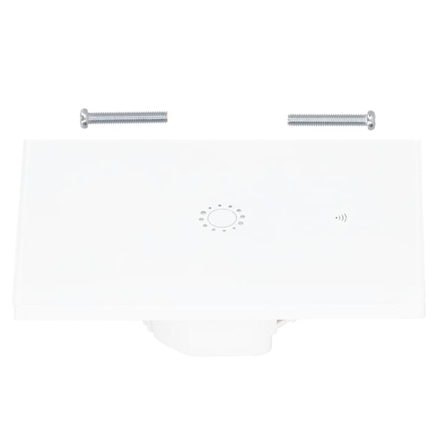 Intelligenter Wlan-led-lichtschalter Mit Touchscreen, 1-fach, Fernbedienung, Sprachsteuerung (kompatibel Mit Amazon Alexa), Ac 95–250 V