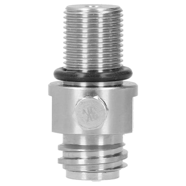 Co2-zylinderhahn Aus Messing Mit M18x1,5-gewinde, Galvanisierter Adapter Für Gewindezylinder
