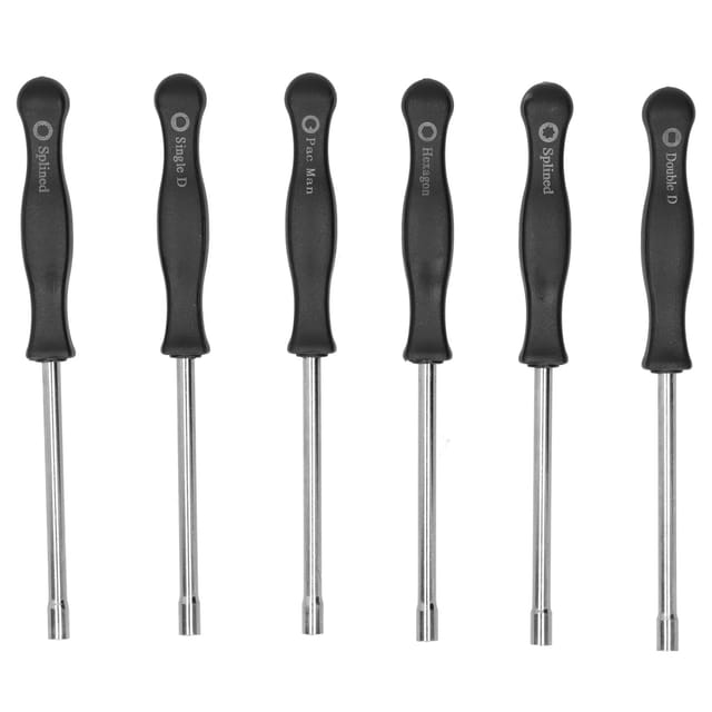 Set Mit 6 Vergasereinstellschlüsseln, Schraubendreher, Vergasereinstellwerkzeug, Gartenwerkzeug