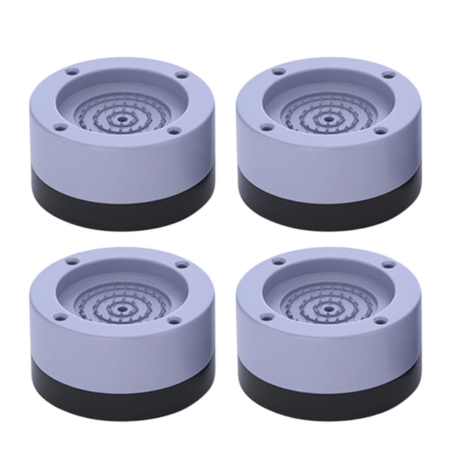 Set Mit 4 Vibrationsdämpfenden, Rutschfesten, Geräuschdämpfenden Und Höhenverstellbaren Füßen Für Waschmaschinen, Trockner, Kühlschränke Und Andere Haushaltsgeräte.
