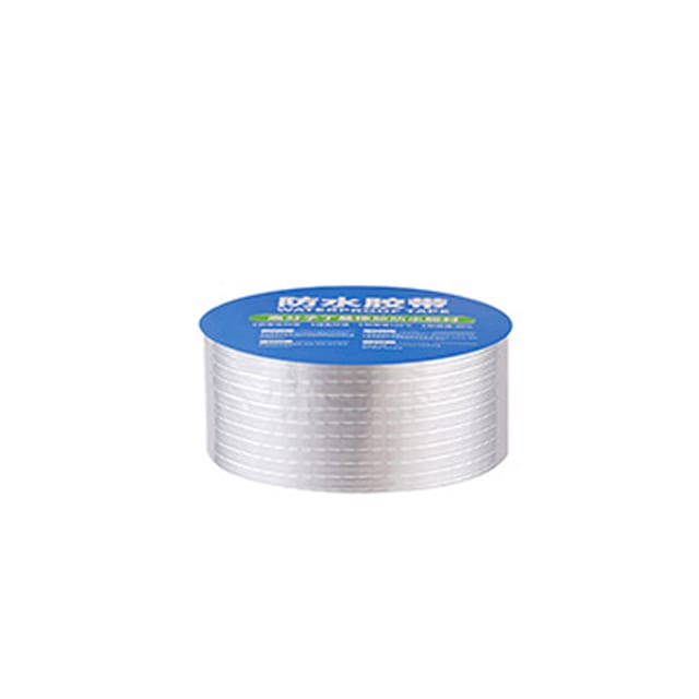 Selbstklebendes, Wasserdichtes Aluminiumfolien-butylpolymerband 50 Mm X 10 M Für Autofenster, Dächer, Veranden, Leckageverhinderung
