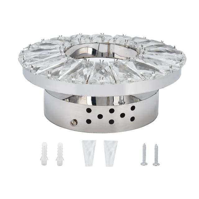 Kristall-led-wandleuchte 85–265 V, 2000 Lm Mit Bewegungsmelder Für Flur, Badezimmer, Diele, Restaurant