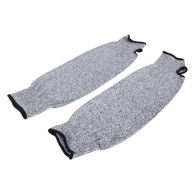 Paar 45 Cm Lange, Schnittfeste Armschützer Der Schutzklasse 5 Für Die Gartenarbeit