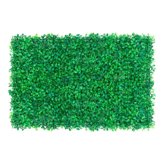 Künstliche Grünpflanze Aus Kunststoff, Simuliertes Grünes Gras, 40 X 60 Cm, Wanddekoration Für Zuhause, Hotels, Cafés, Hintergrund, 1 Stück