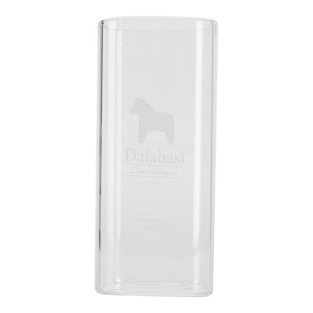 Quadratisches, Hitzebeständiges 400-ml-trinkglas Aus Glas, Frühstücksbecher Für Wasser, Milch, Kaffee, Saft, Mit Pferdemotiv