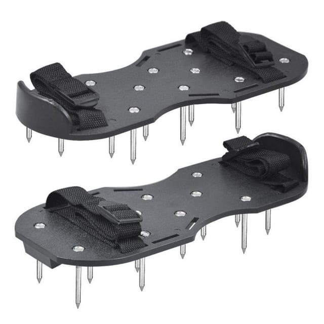 Rasenlüfterschuhe, Gartenboden-entspannungsschuhe, Spikeschuhe