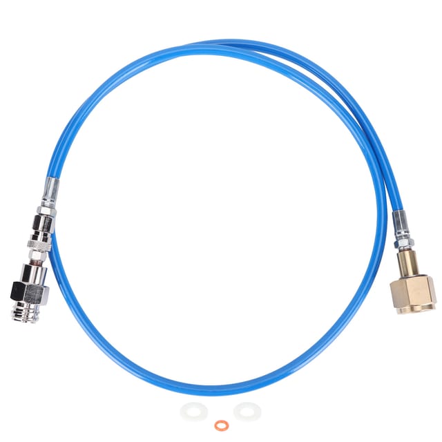 Cga320/tr21-4 125 Cm Soda-schlauchadapter, Co2-flaschenfüllanschluss, Blaues Zubehör