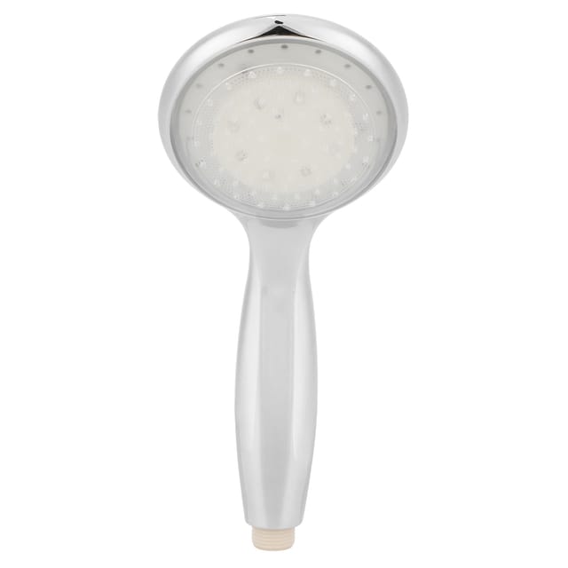 Led-duschkopf Mit Temperaturtimer, Verchromte Handbrause Aus Abs-kunststoff, Badezimmeraccessoire (9820a)
