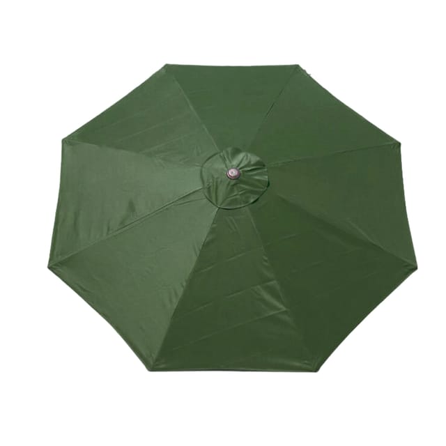 Ersatzbezug Für Einen 300 Cm Großen, 8-rippigen, Grünen Polyester-terrassenschirm Für Garten Oder Terrasse