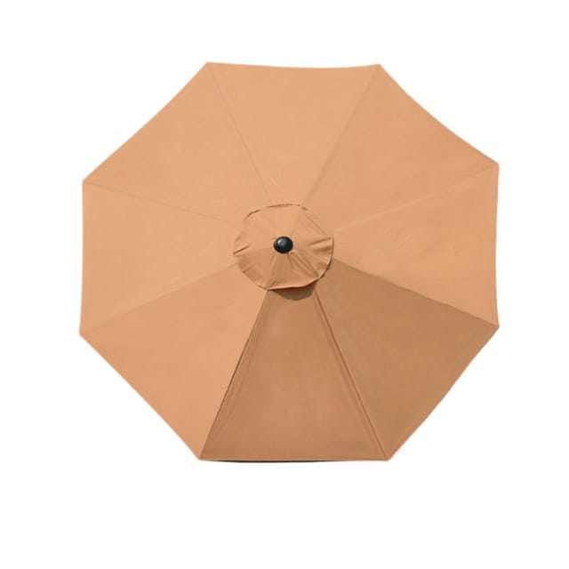 Ersatzdach Für 300 Cm Großen 8-streben-sonnenschirm, Sonnenschutz Für Garten, Terrasse, Café, Transparent