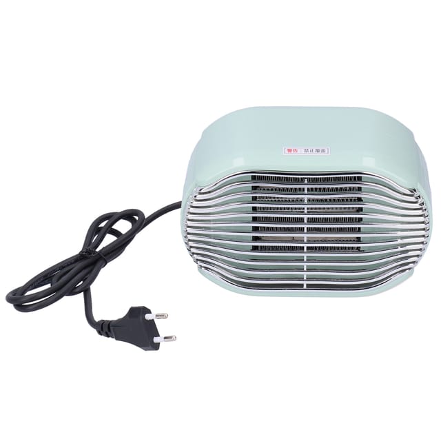 Kompakter 800-watt-elektrolüfter Mit Grüner Technologie Für Den Bürogebrauch, Ideal Zum Heizen Im Winter, Schnell Und Energieeffizient.