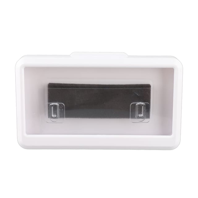 Innovative, Wasserdichte Handyhülle Zur Wandmontage Fürs Badezimmer Mit Touchscreen-unterstützung Für Handys Bis 6,8 Zoll. Hergestellt Aus Weißem Abs/pet, 10,5 X 2,8 X 19 Cm, 140 G, Mit Rückstandsfrei
