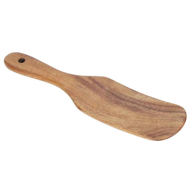 Teakholzspatel Für Die Heimische Küche, Küchenutensil, 23 X 5 Cm