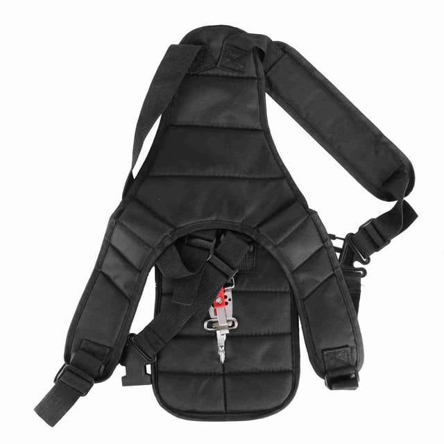 Tragegurt Für Freischneider, Heckenschere, Kettensäge, Schwarzes Nylon, 55 Cm, 322 G, Gartengerät