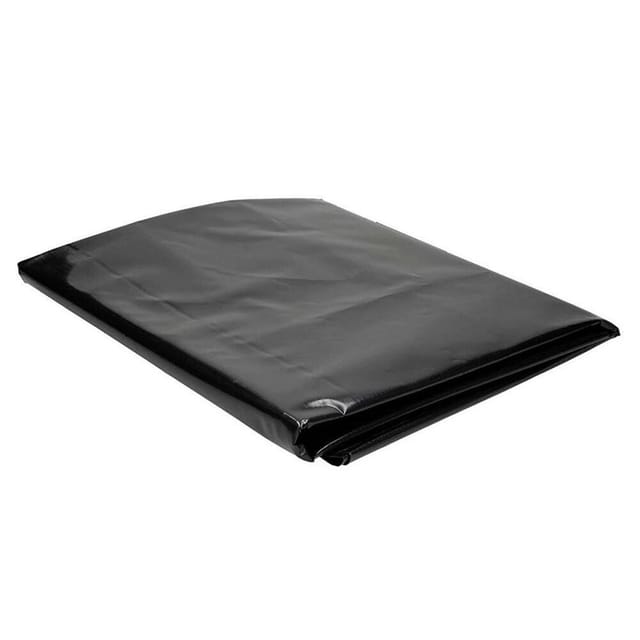 Schwarze Uv-schutzhülle Für 1000-liter-ibc-tank, Regenwassertankabdeckung 120 X 100 X 116 Cm, Wasserdichtes 210d-gewebe, Mit Aussparungen