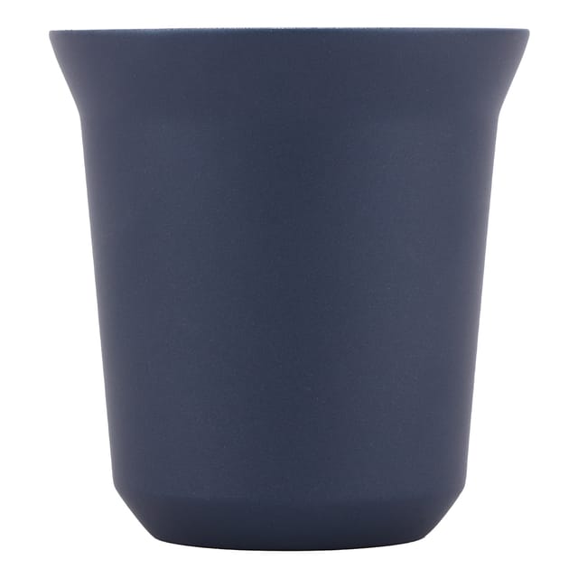Doppelwandiger, Isolierter Kapselbecher Aus Edelstahl 304 Für Zuhause, Café Oder Bar, 160 Ml, Dunkelblau