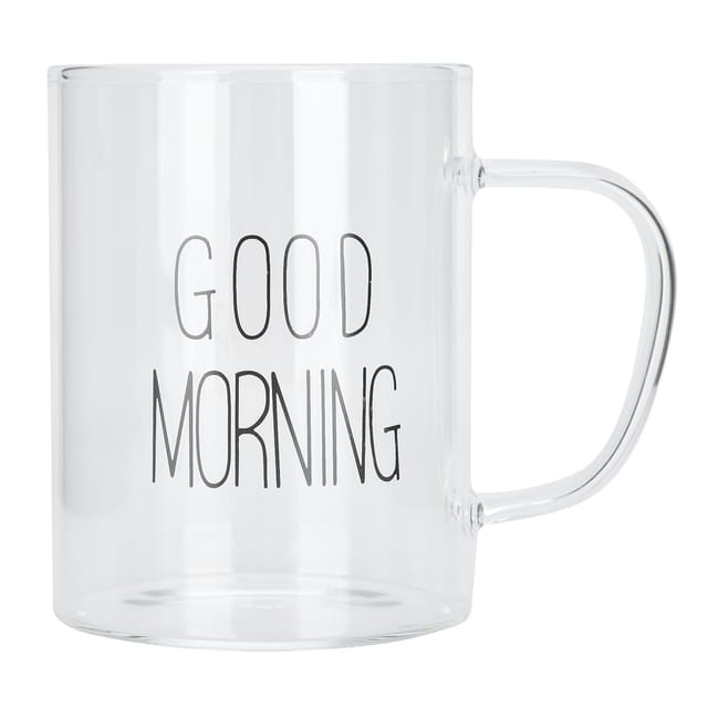 350 Ml Trinkglas Aus Klarem Borosilikatglas, Kaffee-/latte-tasse Mit Henkel, Küchenutensil, 1 Stück