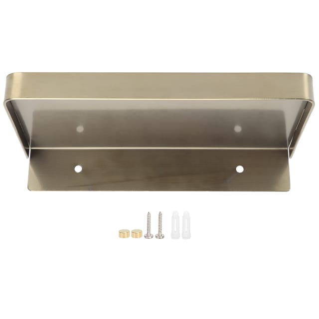 Wandmontierter Handyhalter Aus Dickem Edelstahl Für Badezimmer, Ablagefläche, Wc-accessoire, 185 X 90 Mm, Goldfarben