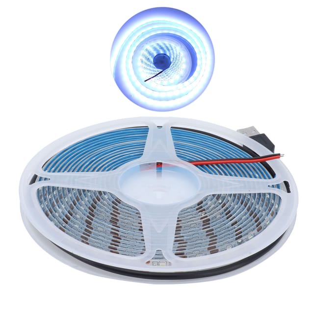 M Wasserdichter Ip65 15 W 5 V Usb Flexibler Led-streifen Für Die Inneneinrichtung Von Wohnräumen Und Einkaufszentren – Reinweißes Licht