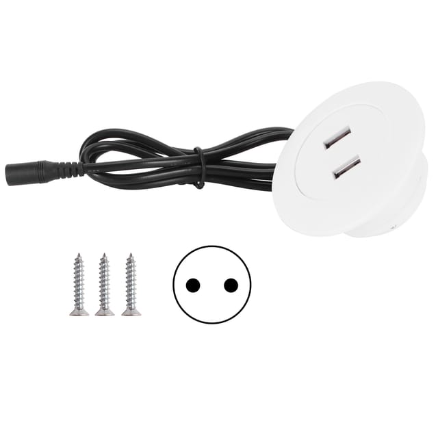 Dual-usb-2.0-handyladegerät Für Elektrische Relaxsessel, Weiß, Eu-stecker 100–240 V