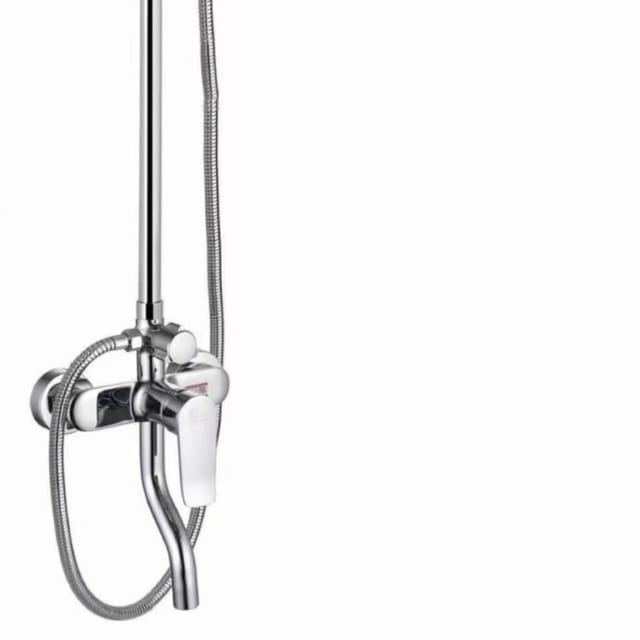 Einbau-duschset Aus Messing Für Badezimmer, Regendusche, Kopfbrause, Thermostatmischer - Galvanisiert, Drei Geschwindigkeitsstufen [professionelle Qualität]