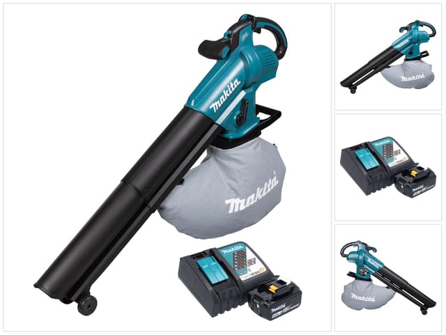Makita Akku-Laubbläser DUB 187 RT Akku Laubbläser und Laubsauger 18 V Brushless + 1x Akku